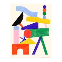 Posters<Paper Collective Affiche Jouer, 30x40 cm