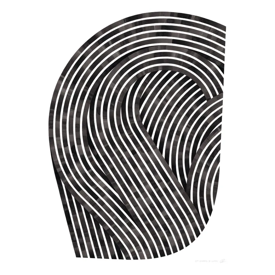 Posters<Paper Collective Affiche Quantum Fields 01, 70x100 cm