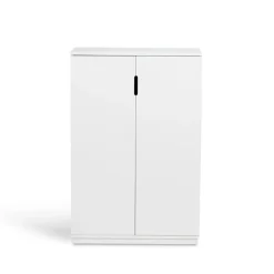 Vitrines & Présentoirs<Mavis Armoire Aoko 120 cm, Blanc laqué