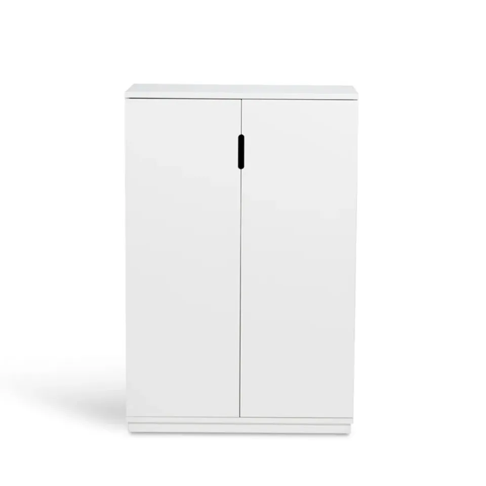 Vitrines & Présentoirs<Mavis Armoire Aoko 120 cm, Blanc laqué