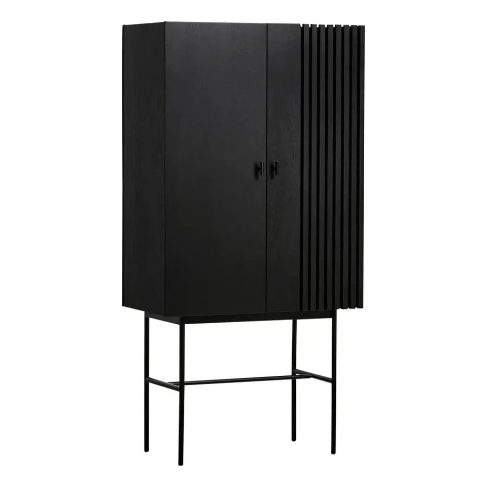 Vitrines & Présentoirs<Woud Armoire Array, 80cm, Chêne teinté noir