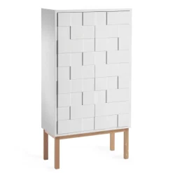 Vitrines & Présentoirs<A2 Armoire Collect 2010, Chêne huilé blanc