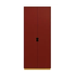Vitrines & Présentoirs<Asplund Armoire haute Snö F, Brown red, profondeur : 42 cm