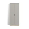 Vitrines & Présentoirs<Asplund Armoire haute Snö F, Light grey, base en chêne, dj.30 cm