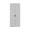 Vitrines & Présentoirs<Asplund Armoire haute Snö F, Light grey, base en bouleau, dj.30 cm