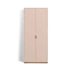 Vitrines & Présentoirs<Asplund Armoire haute Snö F, Rose, base en chêne, dj.30 cm