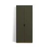 Vitrines & Présentoirs<Asplund Armoire haute Snö F, Taupe, bas en chêne, dj.42 cm