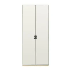 Vitrines & Présentoirs<Asplund Armoire haute Snö F, White, base en bouleau, dj.30 cm