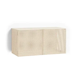 Vitrines & Présentoirs<HAY Armoire murale Perforated Cabinet small, Eggshell