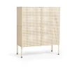 Vitrines & Présentoirs<HAY Armoire Perforated Cabinet medium, Eggshell