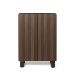 Vitrines & Présentoirs<Ferm Living Armoire Post, oak smoked, avec portes