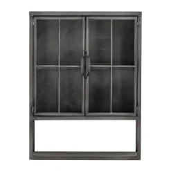 Vitrines & Présentoirs<Bloomingville Armoire Sindre 46x21,5x61 cm, Black, metall