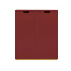 Vitrines & Présentoirs<Asplund Armoire Snö E, Brown red, profondeur : 30 cm