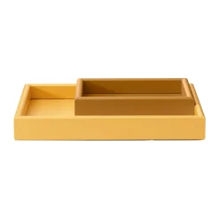 Accessoires Décoratifs|Plateaux Décoratifs<Montana Arrange set de plateaux 2 pièces, Amber-acacia
