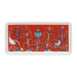 Accessoires Décoratifs|Décorations De Noël<Iittala Assiette Taika 12x24 cm, Rouge