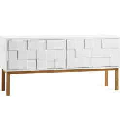 Meubles Tv & Media|Commodes & Buffets<A2 Banc multimédia Collect 2010 avec pieds, Pieds en chêne