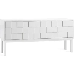 Meubles Tv & Media|Commodes & Buffets<A2 Banc multimédia Collect 2010 avec pieds, Pieds blancs