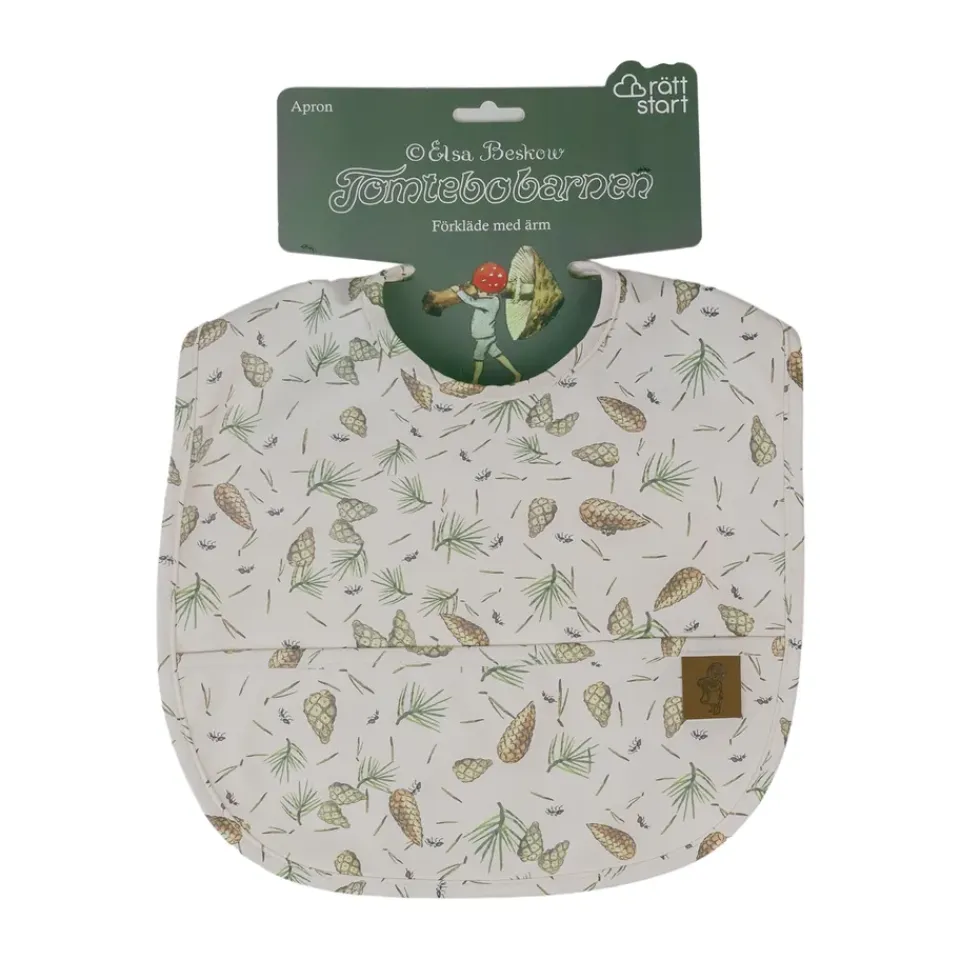 Accessoires Pour Chambre D'Enfants|Accessoires Pour Chambre D'Enfants<Rätt Start Bavoir Elsa Beskow Tomtebobarnen, Vert