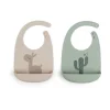 Accessoires Pour Chambre D'Enfants|Accessoires Pour Chambre D'Enfants<Done by deer Bavoirs Lalee, lot de 2, Vert sable