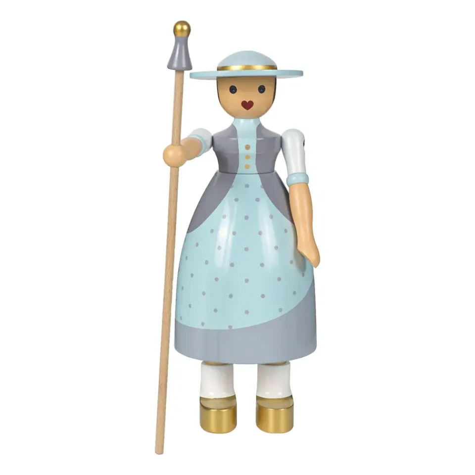 Figurines En Bois<Kay Bojesen Denmark Bergère Kay Bojesen, Bleu clair