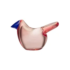 L'Art Du Verre|Décorations De Pâques<Iittala Birds by Toikka muscicapidés, Rose saumon-bleu