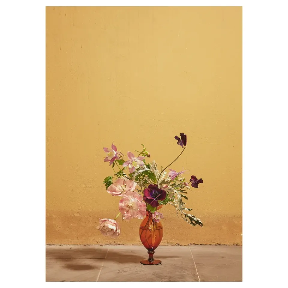 Posters<Paper Collective Blomst 02 poster Ocre, 50 x 70 cm