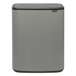 Corbeilles À Papier & Poubelles<Brabantia Bo Touch Bin 60 L, Mineral concrete grey