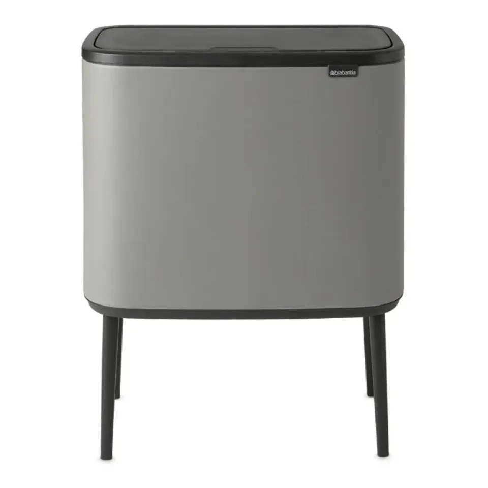 Poubelles À Pédale<Brabantia Bo Touch Bin 11+23 litres, Mineral concrete grey