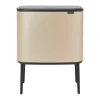 Poubelles À Pédale<Brabantia Bo Touch Bin 3 x 11 L, Metallic Gold