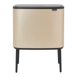 Poubelles À Pédale<Brabantia Bo Touch Bin 3 x 11 L, Metallic Gold