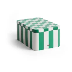 Boites & Bocaux<HAY Bocal Tin Container small, Green-off white