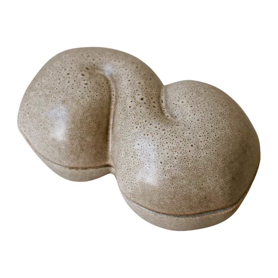 Décorations De Noël|Bols Décoratifs<DBKD Bol avec couvercle Bun 11x18 cm, Beige