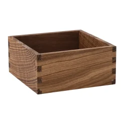 Boites & Bocaux<Scandi Living Boîte de rangement Carve 15 cm, Chêne teinté foncé