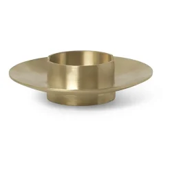 Photophores<Ferm Living Bougeoir à bougie bloc , brass