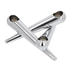 Bougeoirs<Uyuni Lighting Bougeoir 3 bras Uyuni Bonfire, Chrome