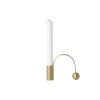 Bougeoirs<Ferm Living Bougeoir Balance laiton, bougeoir