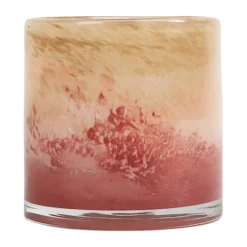 Photophores<Byon Bougeoir Calore XS Ø10 cm, Rose-beige-bordeaux