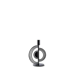 Bougeoirs<KLONG Bougeoir Cirkus, noir, petit