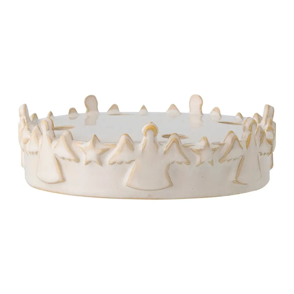 Bougeoirs|Bougeoirs De L'Avent & Bougies<Bloomingville Bougeoir de l'Avent Starry, Blanc