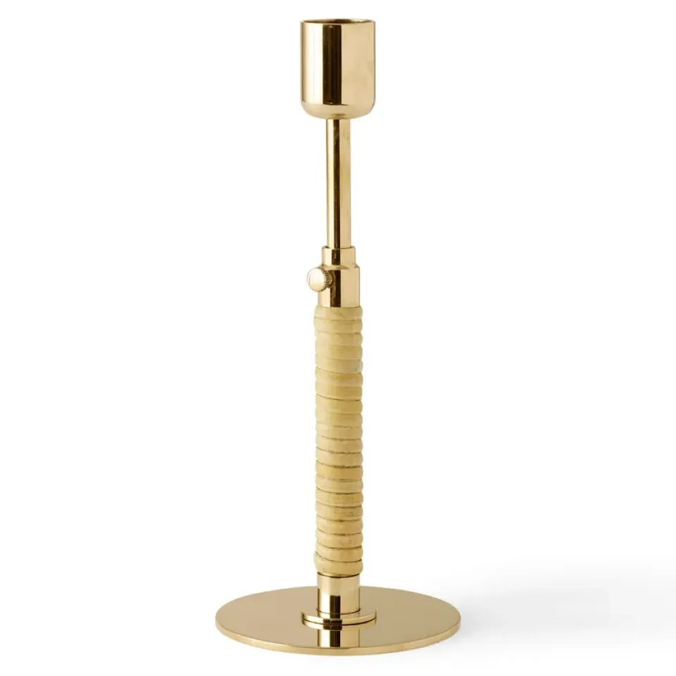 Bougeoirs<Audo Copenhagen Bougeoir Duca, Blank Laiton