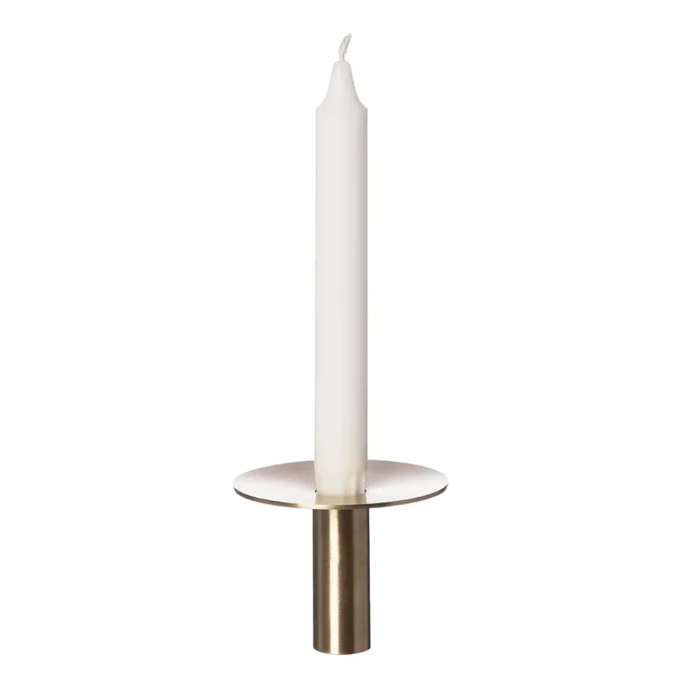 Bougeoirs<ERNST Bougeoir Laiton brossé Ø9,2 cm, 7 cm