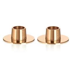 Bougeoirs<Ester & erik Bougeoir brillant lot de 2, Or rosé
