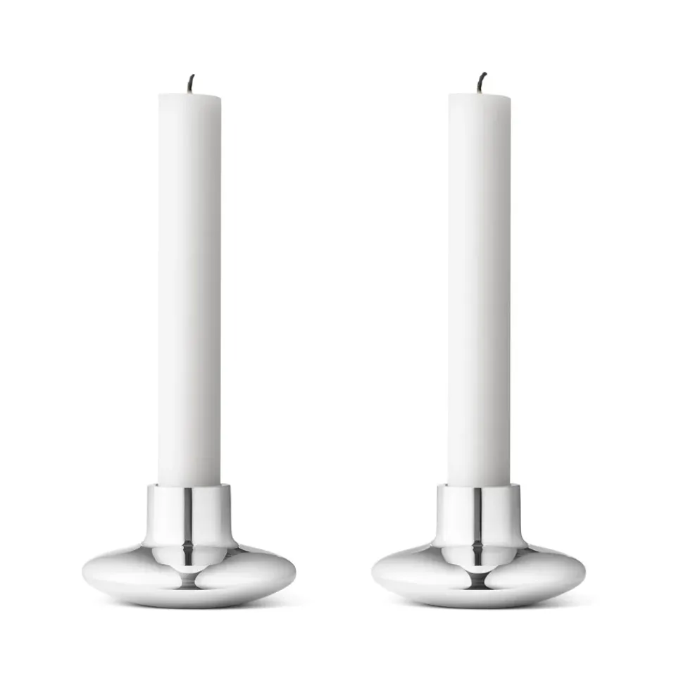 Bougeoirs<Georg Jensen Bougeoir HK lot de 2, 4,2 cm