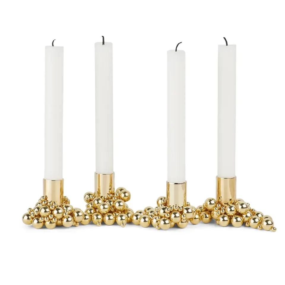 Bougeoirs De L'Avent & Bougies<Gejst Bougeoir Molekyl 4, Laiton