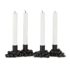 Bougeoirs De L'Avent & Bougies<Gejst Bougeoir Molekyl 4, Noir