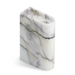 Bougeoirs<Northern Bougeoir Monolith medium, Mixed white marble