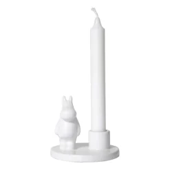 Bougeoirs<Pluto Design Bougeoir Moomin en céramique, Blanc