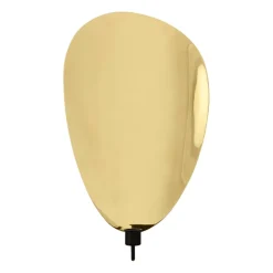 Bougeoirs<Audo Copenhagen Bougeoir mur Flambeau 40 cm, Laiton poli en noir