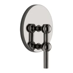Bougeoirs<STOFF Bougeoir mural Nagel, Noir chrome