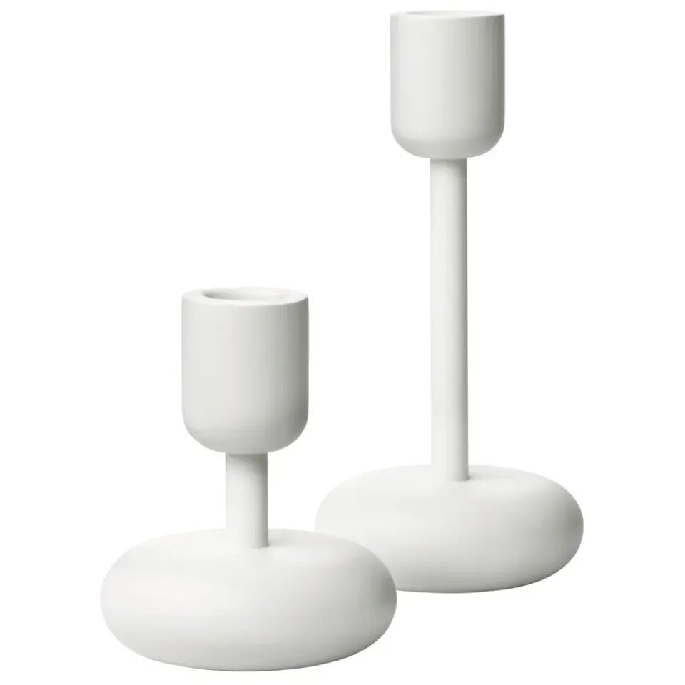 Bougeoirs<Iittala Bougeoir Nappula Set, Blanc